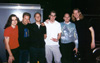 Hanging out with Matt and Ed from Vertical Horizon after the show - Salisbury, NC - 4/11/00
