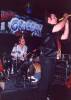 Jim playing his flute at Arlene Grocery - NYC - 4/28/99