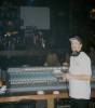 Our sound guy Adam at the House of Blues - Los Angeles, CA - 7/14/99