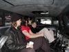 It was too early to raid the bar in the limo (8:30am) - Chicago, IL - 4/18/00